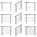 Montagefertiger Eiche Treppe Wand Handlauf//Gel/änder//Rundholz//Stange//Griff lackiert /Ø 42 mm mit bearbeiteten Enden ohne Handlaufhalter 2900 mm 2,9 m Radius gefr/äst 290 cm