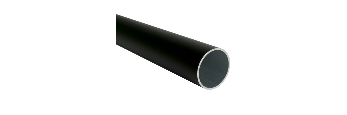 Handlauf Aluminium Schwarz Länge