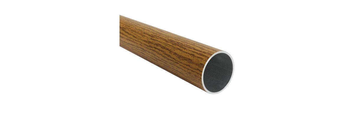 Handlauf Aluminium Eiche Holz Dekor Länge