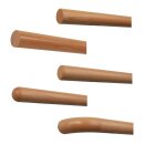 Handlauf Holz Buche Ø 50 mm lackiert ohne Halter...