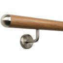 Eiche Holz Handlauf lackiert Ø 42 mm gewinkelte...