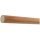 Eiche Holz Handlauf lackiert Ø 42 mm mit Holzenden ohne Handlaufhalter, Länge 30 cm und gekappt (sägerau)