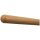 Eiche Holz Handlauf lackiert Ø 42 mm mit Holzenden ohne Handlaufhalter, Länge 30 cm und Halbkugel gefräst