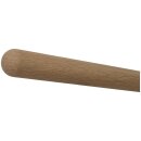 Eiche Holz Handlauf unbehandelt &Oslash; 42 mm mit Holzenden ohne Halter