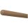 Eiche Holz Handlauf unbehandelt Ø 42 mm mit Holzenden ohne Halter, Länge 80 cm und Halbkugel gefräst