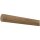 Eiche Holz Handlauf unbehandelt Ø 42 mm mit Holzenden ohne Halter, Länge 370 cm und gefast