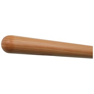 Lärche Handlauf Geländer Ø 42 mm mit bearbeiteten Enden ohne Handlaufhalter, Länge 100 cm und Halbkugel gefräst