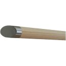 L&auml;rche Handlauf Holz unbehandelt &Oslash; 42 mm mit Edelstahlenden ohne Halter