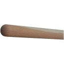 L&auml;rche Handlauf Holz unbehandelt &Oslash; 42 mm mit Holzenden ohne Halter
