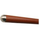 Mahagoni Sipo Handlauf Ø 42 mm mit Edelstahlenden...