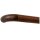 Ami Nussbaum Holz Handlauf &Oslash; 42 mm mit Holzenden ohne Handlaufhalter