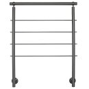 Edelstahlgeländer Seitenmontage