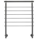 Edelstahlgeländer Seitenmontage