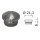 Edelstahl Endkappe Gewölbt 21,3 x 2 mm 10 Stück Handlauf Geländer