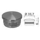Edelstahl Endkappe Gewölbt 33,7 x 2 mm 20 Stück Handlauf Geländer