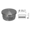 Edelstahl Endkappe Gewölbt 33,7 x 2 mm 50 Stück Handlauf Geländer