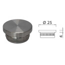 Edelstahl Endkappe Flach 25 x 2 mm 20 Stück Handlauf Geländer