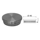 Edelstahl Endkappe Flach 40 x 2 mm 10 Stück Handlauf Geländer
