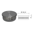 Edelstahl Endkappe Flach 42,4 x 2 mm 50 Stück Handlauf Geländer