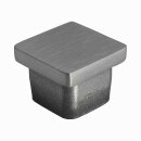 Edelstahl Stopfen Kappe quadratisch Endkappe 25 x 25 x 2 mm 10 Stück