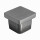 Edelstahl Stopfen Kappe quadratisch Endkappe 25 x 25 x 2 mm 10 Stück