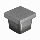 Edelstahl Stopfen Kappe quadratisch Endkappe 25 x 25 x 2 mm 20 Stück