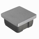 Edelstahl Stopfen Kappe quadratisch Endkappe 30 x 30 x 2 mm 50 Stück