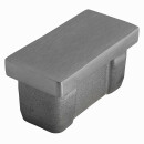 Edelstahl Stopfen Kappe quadratisch Endkappe 40 x 20 x 2 mm 10 Stück