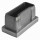 Edelstahl Stopfen Kappe quadratisch Endkappe 40 x 20 x 2 mm 10 Stück