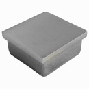 Edelstahl Stopfen Kappe quadratisch Endkappe 45 x 45 x 2 mm 10 Stück