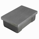 Edelstahl Stopfen Kappe quadratisch Endkappe 60 x 40 x 2 mm 50 Stück