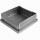 Edelstahl Stopfen Kappe quadratisch Endkappe 60 x 60 x 2 mm 20 Stück
