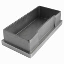 Edelstahl Stopfen Kappe quadratisch Endkappe 100 x 50 x 2 mm 50 Stück