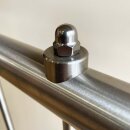 Edelstahl Ausgleichsstück ohne Senkung Anschluss Ø 33,7mm | Außen-Ø 25mm | Höhe 9mm | Bohrung 10,5mm