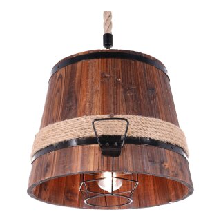 Deckenlampe Lampe Weinstube / Kellerbar / Weinfass