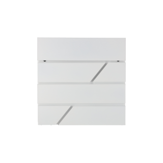 Briefkasten Modell Zaunkönig - Weiß