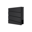 Briefkasten Modell Taube - Schwarz