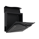 Briefkasten Modell Möwe - Schwarz