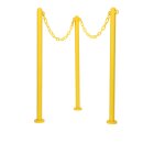 Absperrkette Kunststoff Gelb Länge 200 cm