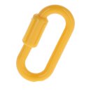 Kunststoff Schnellverschluss Notglied Gelb