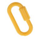 Kunststoff Schnellverschluss Notglied Gelb