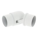 Aluminium Handlauf Weiß mit gewinkelten...