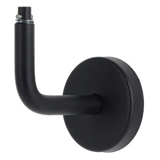 Handlaufhalter Patenthalter Edelstahl schwarz gewinkelt