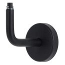 Handlaufhalter Patenthalter Edelstahl schwarz gewinkelt
