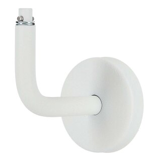 Handlaufhalter Patenthalter Edelstahl weiß gewinkelt