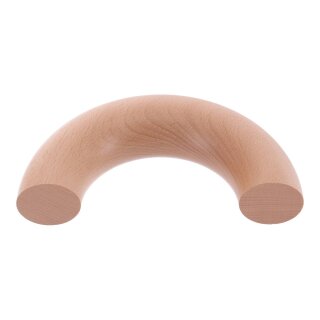 Handlaufbogen Buche Bogen 180° lackiert Ø 42 mm