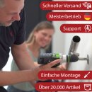 Geländer Edelstahl V2A senkrechte Streben seitliche Montage, Länge 850 mm