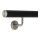 Handlauf_Edelstahl_42,4mm_schwarz_pulverbeschichtet_gewinklte_Halter_gerade_Kappe