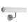 Handlauf Edelstahl Ø 42,4mm weiß pulverbeschichtet mit gewinkelte Edelstahl Halter