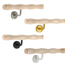 Ahorn Holz Handlauf wellenförmig Ø 42 mm...